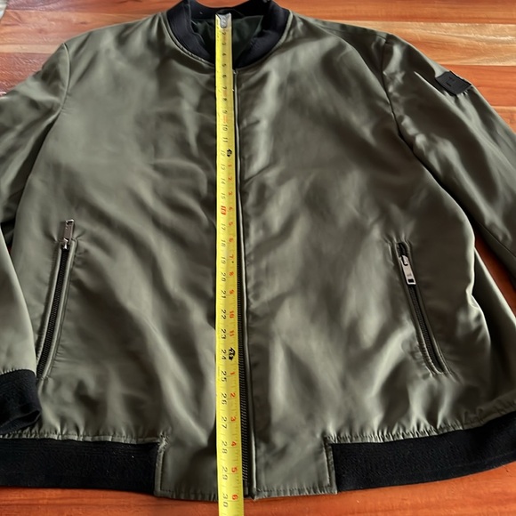 Porsche Design Moss green Bomber Lightweight Jacket sz 56 or XXL (fits slim) - Picture 4 of 14
